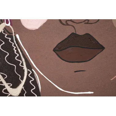 OBRAZ NA PŁÓTNIE TRIBAL -B- 80X2,8X100 cm